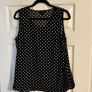 Halogen dressy tank top